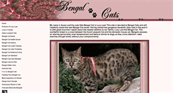 Desktop Screenshot of bengalcatstoronto.com